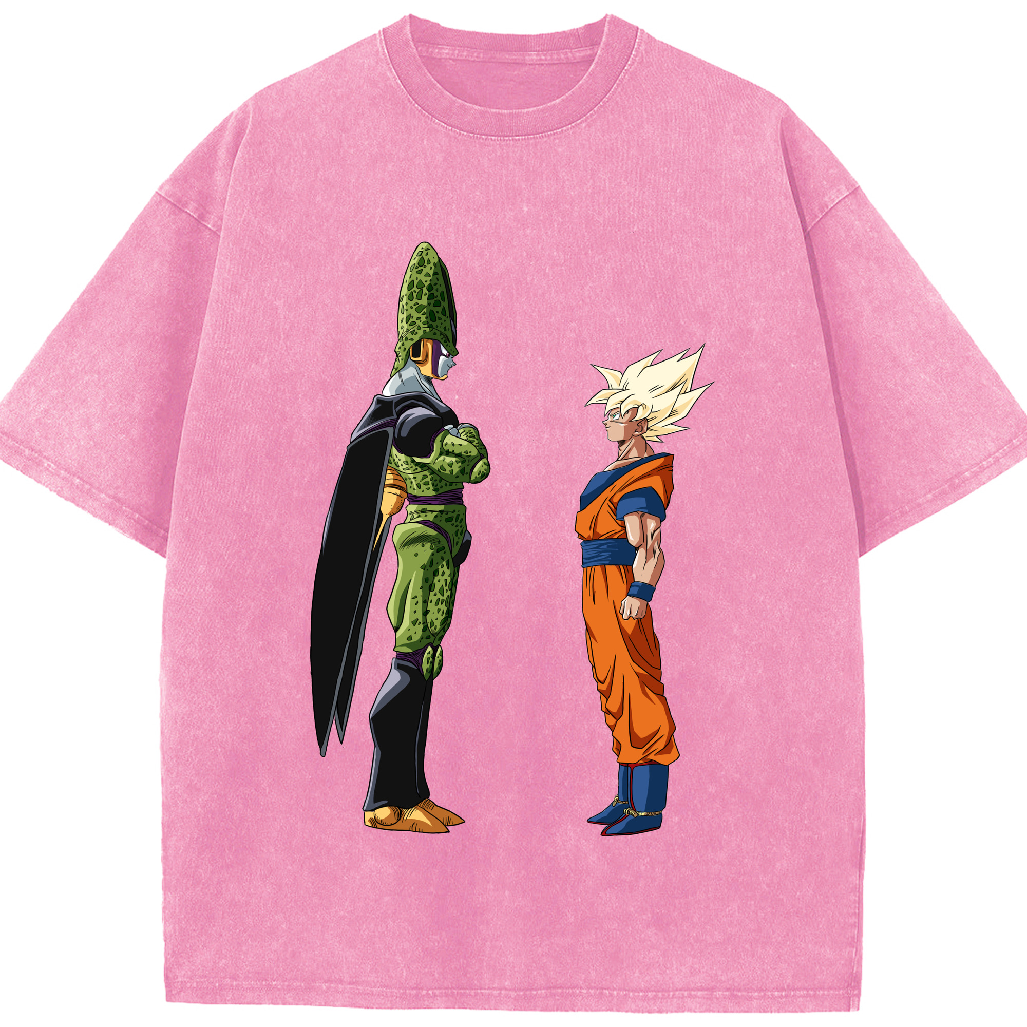 （画像用） ドラゴンボール DRAGON BALL 綿100% ヴィンテージ風 半袖Tシャツ（フロントプリント）